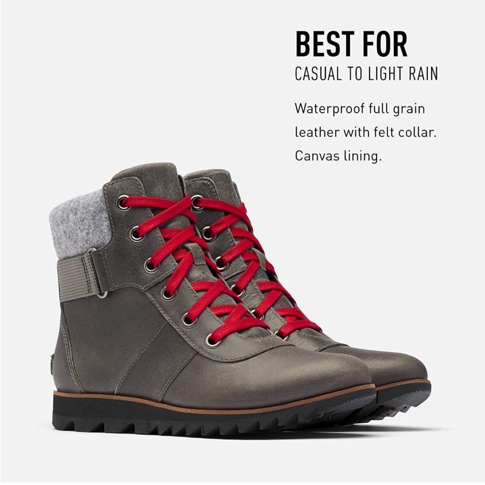 Sorel Harlow Conquest Boot in Quarry, size 8 - Picture 2 of 8
